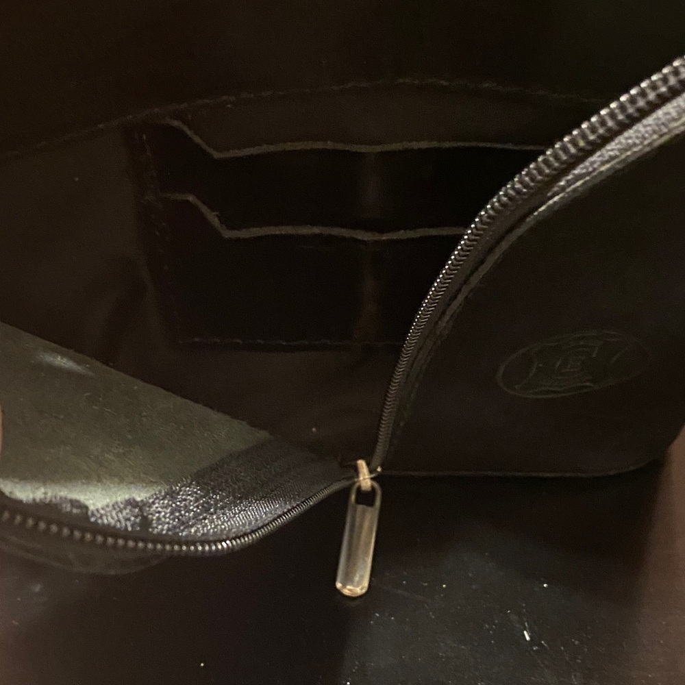Black CE made in Spain vintage mini Leather Crossbody Bag - Picture 14 of 16